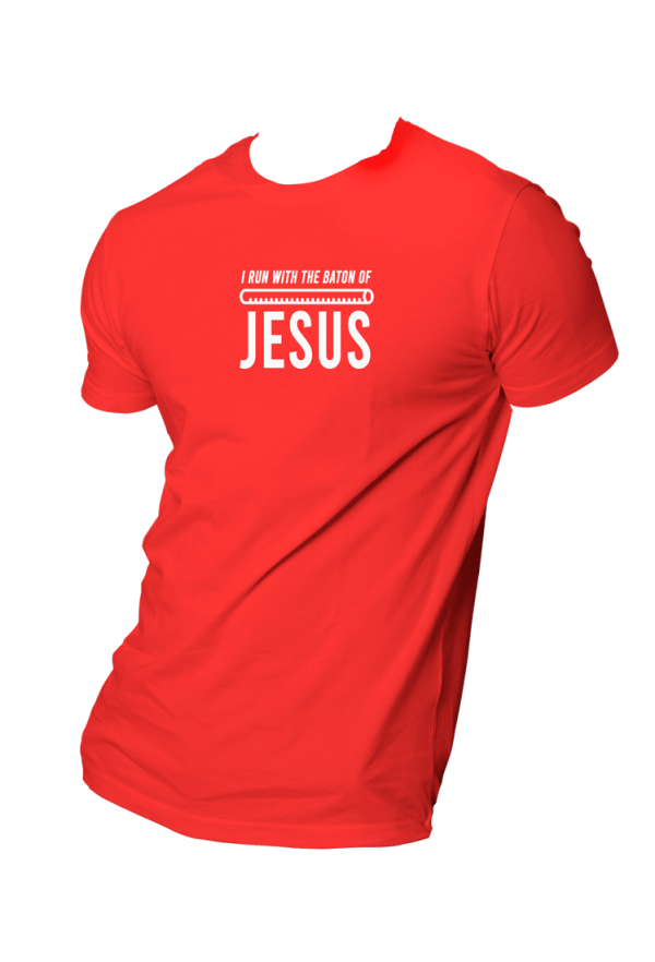 HOG "Baton of Jesus" Red T-shirt.