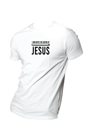 HOG "Baton of Jesus" White T-shirt.