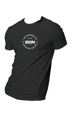 HOG "Govern by Zion" Black T-shirt.