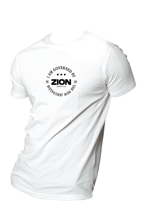HOG "Govern by Zion" White T-shirt.