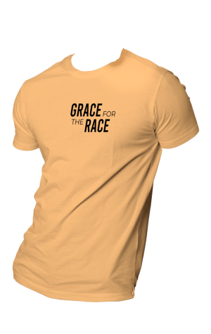 HOG "GRACE for the RACE" Nude Colour T-shirt.