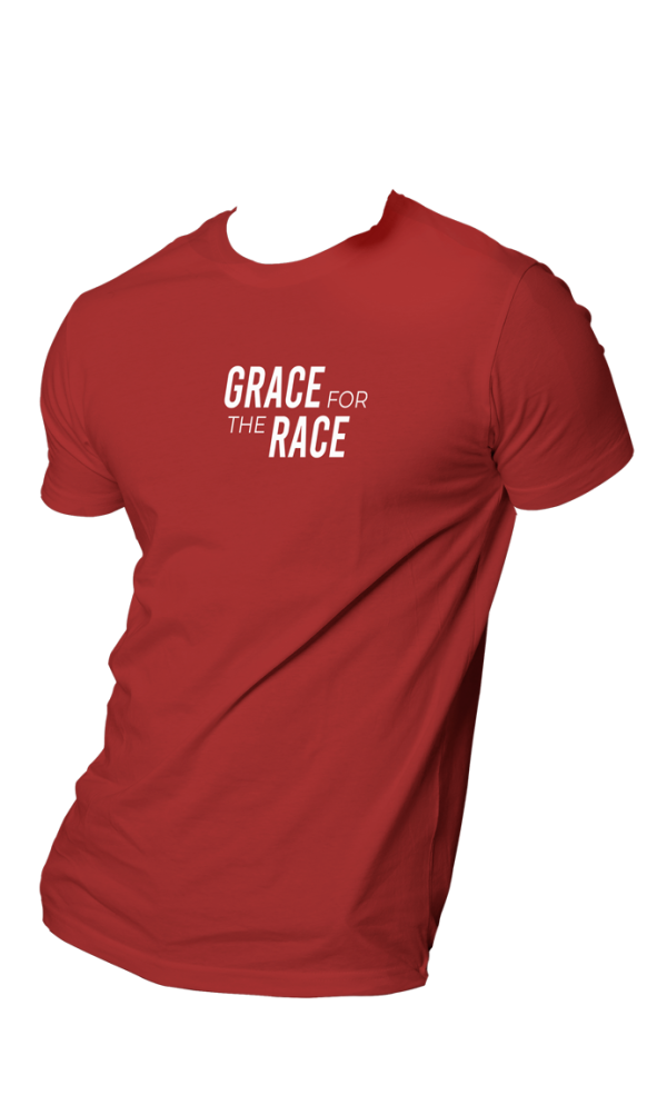 HOG "GRACE for the RACE" Wine Colour T-shirt.