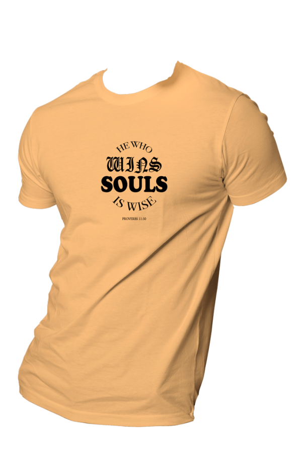 HOG "He Who Wins Soul" Nude Colour T-shirt.