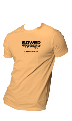 HOG "SOWER" Nude Colour T-shirt.