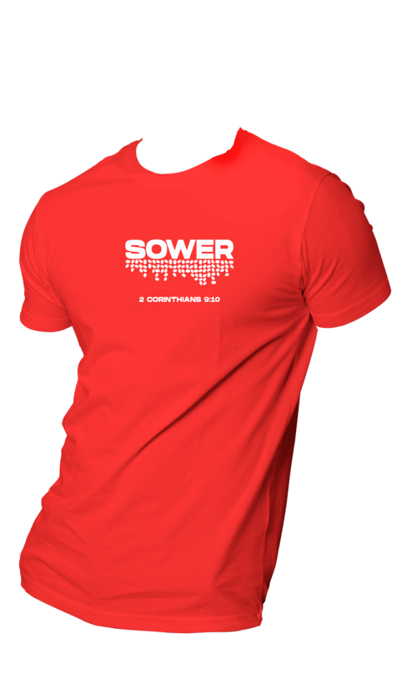 HOG "SOWER" Red Colour T-shirt.