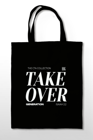 HOG "Take Over" Tote Bag. Black Colour.
