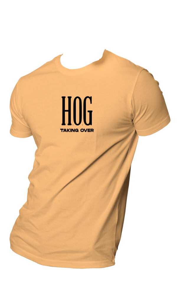 HOG "Taking Over" Nude Colour T-shirt.