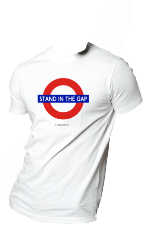 HOG "Stand in the Gap" White Colour T-shirt.