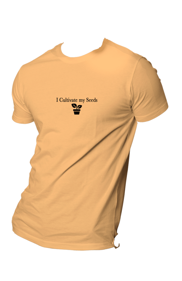 HOG "I Cultivate My Seed" Nude Colour T-shirt.