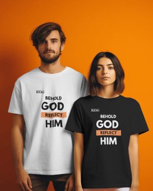 HOG "Behold God" Black/white Colour T-shirt.