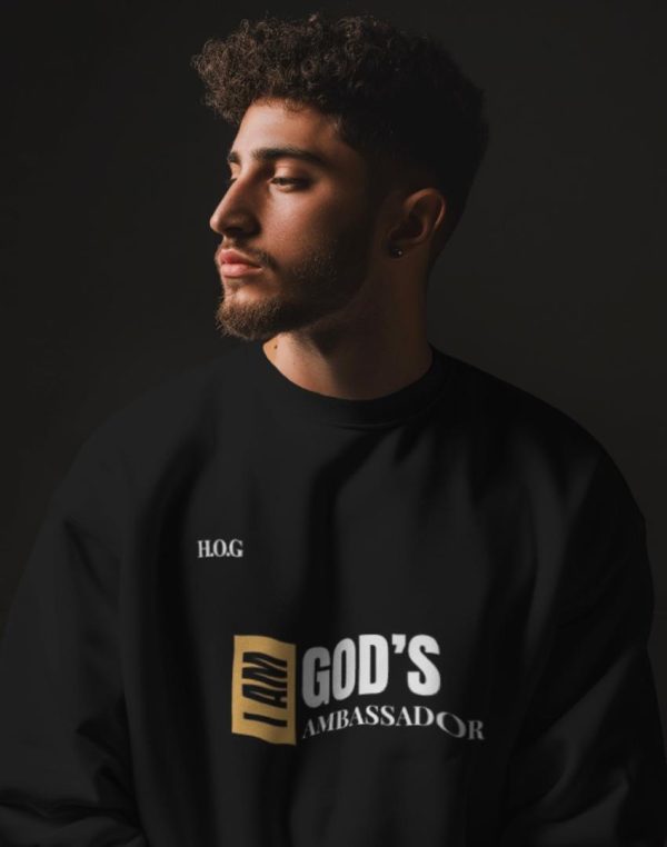 HOG "I Am God's Ambassador" Sweat-Shirt 100% Cotton