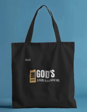 HOG "I Am God's Ambassador" Tote Bags